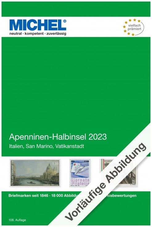 Apenninen-Halbinsel 2023 E5, ersch. Juni 2023